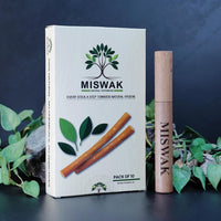 Sticks for Teeth (10-Pack) – Natural Fresh Siwak Sticks with Bamboo Holder, Travel-Friendly Organic Toothbrush Alternative for Teeth & Gums